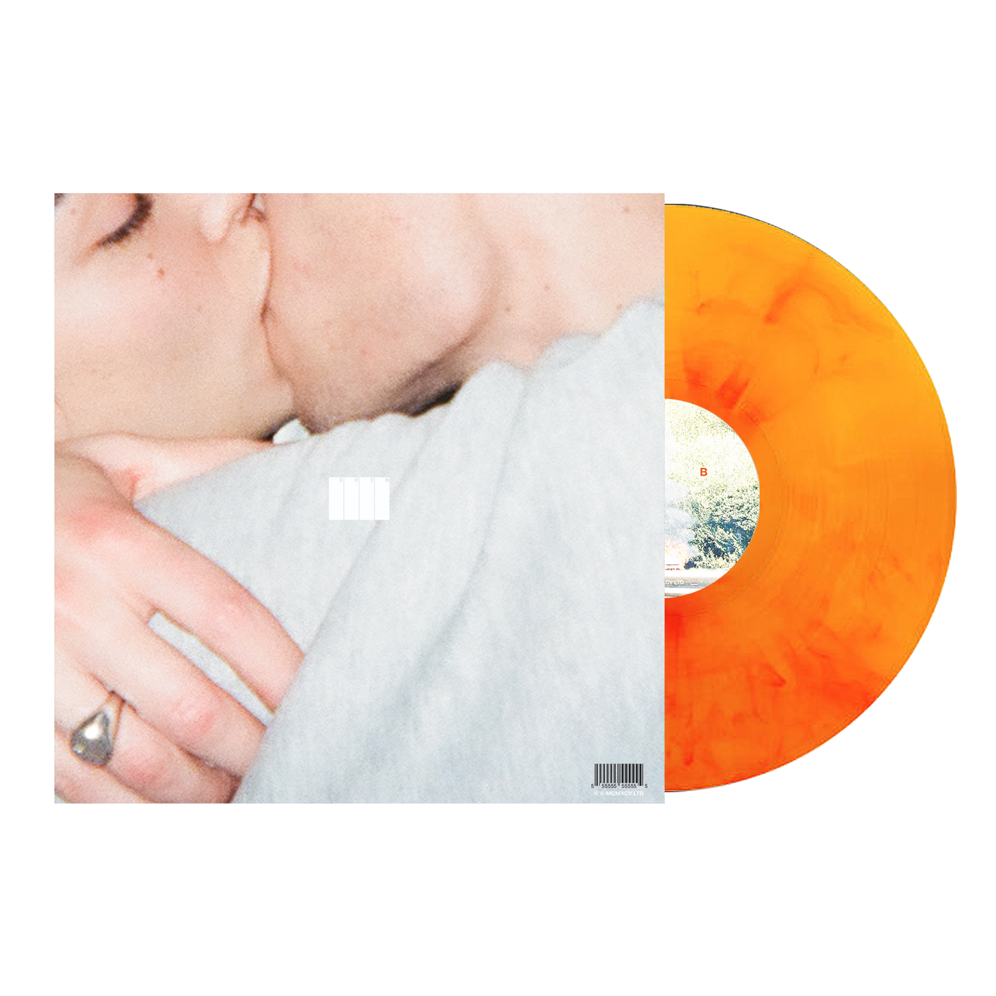 Dark Standard Orange Marble LP